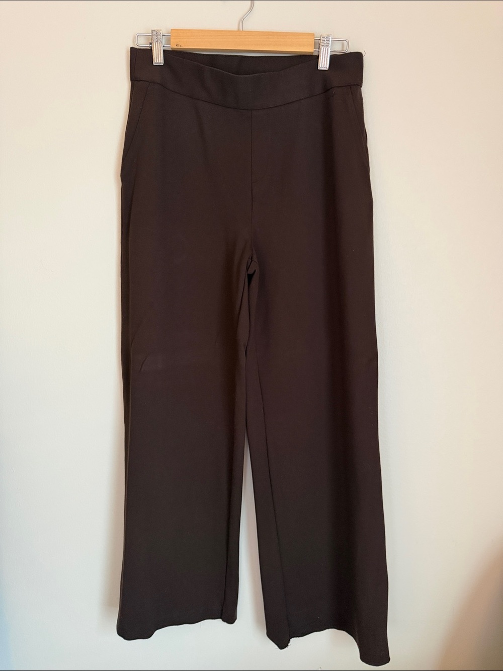 Jason Wu Black Wide-Leg Pull-On Trousers